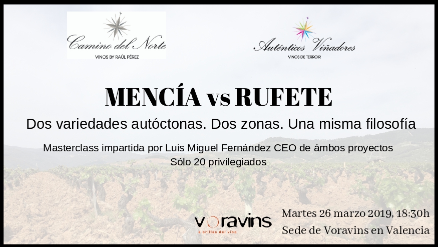 Masterclass Mencía vs Rufete